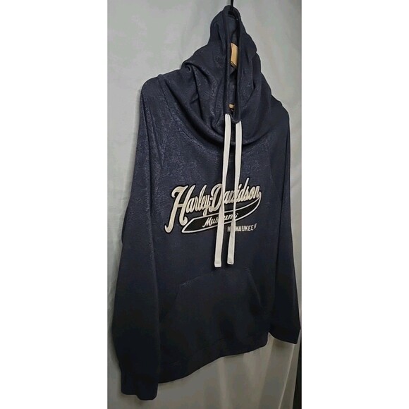 Harley-Davidson Navy Blue Hoodie - Picture 3 of 9